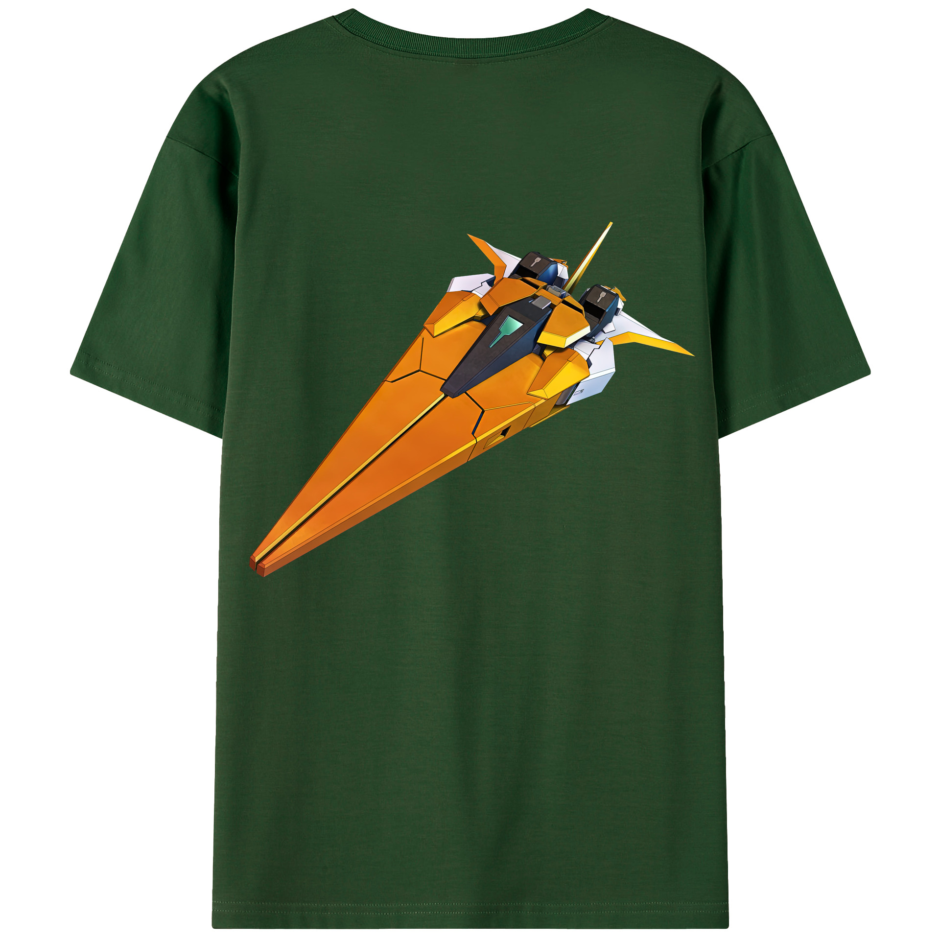 （画像用） 機動戦士ガンダム Mobile Suit Gundam 綿100％半袖Tシャツ（背面プリント）